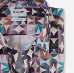 Giyim OLYMP seviye beş vücuda oturan, iş gömleği, new york kent, fuşya PL4DLH363 - Görsel 2