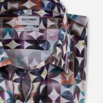 Giyim OLYMP seviye beş vücuda oturan, iş gömleği, new york kent, fuşya PL4DLH709 - Görsel 2