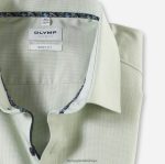 Giyim OLYMP seviye beş vücuda oturan, iş gömleği, new york kent, lime PL4DLH749 - Görsel 2