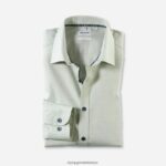 Giyim OLYMP seviye beş vücuda oturan, iş gömleği, new york kent, lime PL4DLH749