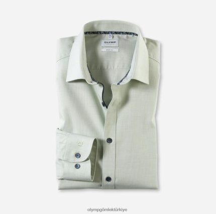 Giyim OLYMP seviye beş vücuda oturan, iş gömleği, new york kent, lime PL4DLH749