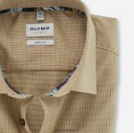Giyim OLYMP seviye beş vücuda oturan, iş gömleği, new york kent, pirinç PL4DLH611 - Görsel 2