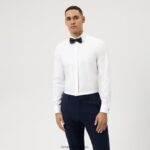 Giyim OLYMP seviye beş vücuda oturan, iş gömleği, royal kent, açık bej PL4DLH416