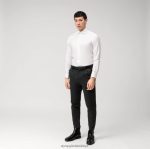 Giyim OLYMP seviye beş vücuda oturan, iş gömleği, royal kent, beyaz PL4DLH697 - Görsel 2