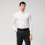 Giyim OLYMP seviye beş vücuda oturan, iş gömleği, royal kent, beyaz PL4DLH697