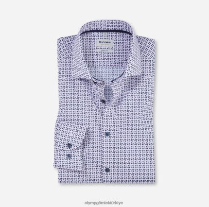 Giyim OLYMP seviye beş vücuda oturan, iş gömleği, royal kent, gül PL4DLH635