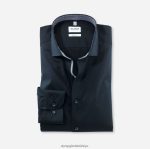 Giyim OLYMP seviye beş vücuda oturan, iş gömleği, royal kent, kobalt PL4DLH537
