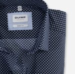 Giyim OLYMP seviye beş vücuda oturan, iş gömleği, uzun kollu ekstra uzun, modern kent, bleu PL4DLH906 - Görsel 2