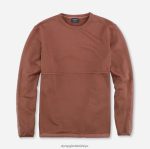Giyim OLYMP sweat modern kesim, koyu kırmızı PL4DLH1928