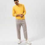 Giyim OLYMP sweat modern kesim, sarı PL4DLH1915 - Görsel 2