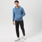 Giyim OLYMP sweat modern kesim, sweatshirt, füme mavi PL4DLH1920 - Görsel 2