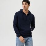 Giyim OLYMP sweat modern kesim, sweatshirt, marine PL4DLH1921