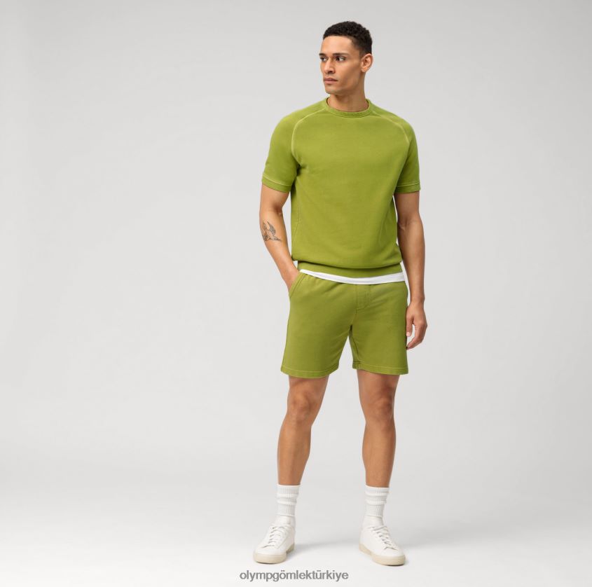 Giyim OLYMP sweat modern kesim, tişört, limon PL4DLH2024 - Görsel 2