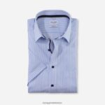 Giyim OLYMP tendenz modern kesim, iş gömleği, new kent, bleu PL4DLH1724