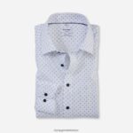 Giyim OLYMP tendenz modern kesim, iş gömleği, new kent, bleu PL4DLH1726