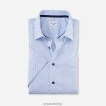 Giyim OLYMP tendenz modern kesim, iş gömleği, new kent, bleu PL4DLH1735