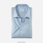 Giyim OLYMP tendenz modern kesim, iş gömleği, new kent, bleu PL4DLH1744