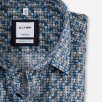 Giyim OLYMP tendenz modern kesim, iş gömleği, yeni kent, kahverengi PL4DLH1743 - Görsel 2
