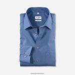 Giyim OLYMP tendenz modern kesim, iş gömleği, yeni kent, mavi PL4DLH1746